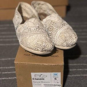 Toms Beige Crochet, 6